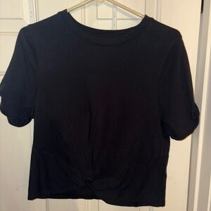 Fabletics Black Short Sleeve Tee